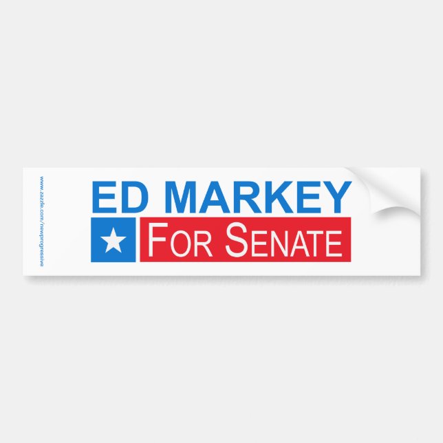 Ed Markey Autoaufkleber (Vorne)