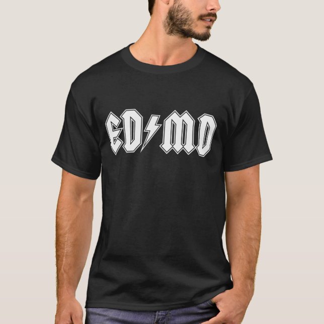 ED/MD M/W/C auf Dunkelheit T-Shirt (Vorderseite)