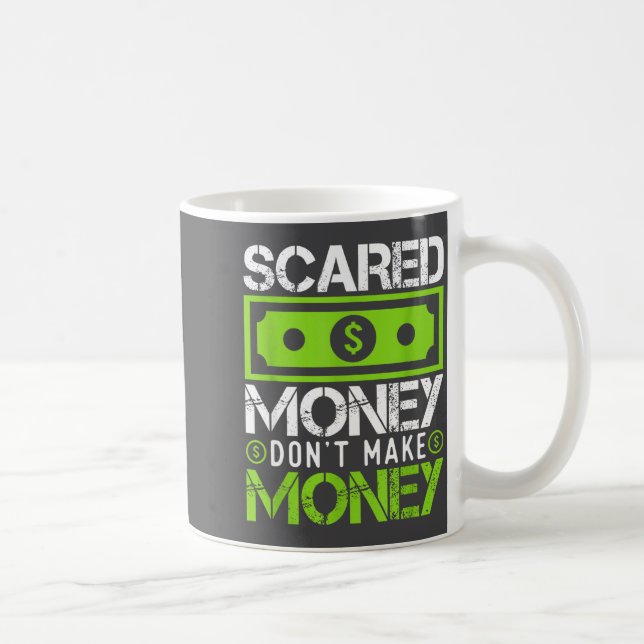 Ed Money Dont Make Money Dollar Cash Graphic Boss  Kaffeetasse (Rechts)