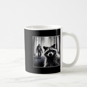 Ed Waschbär Selfie mit Sasquatch Bigfoot Lustiger Kaffeetasse