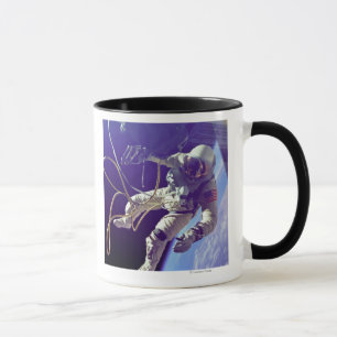 Ed White First American Spacewalker Fotograf Tasse