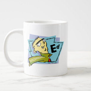 Ed-Zeichen Grafik Jumbo-Tasse