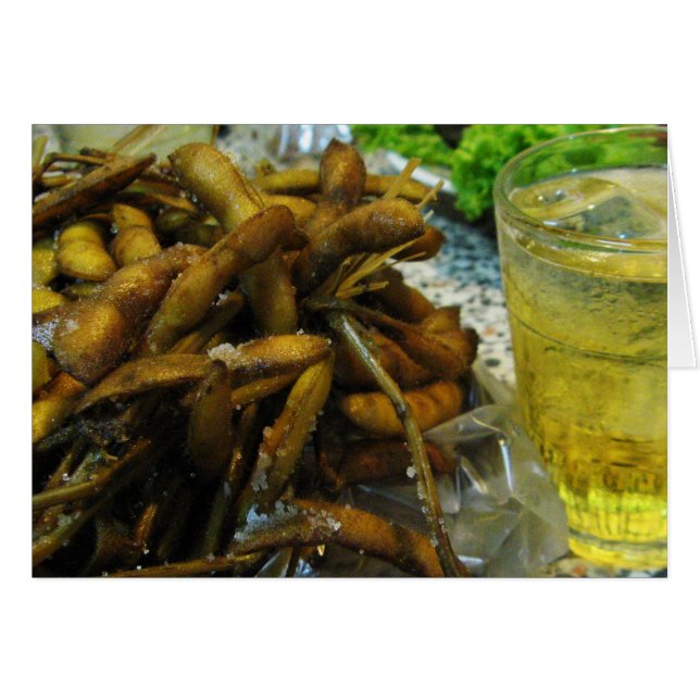 Edamame Thai Style Card (Vorderseite (Horizontal))