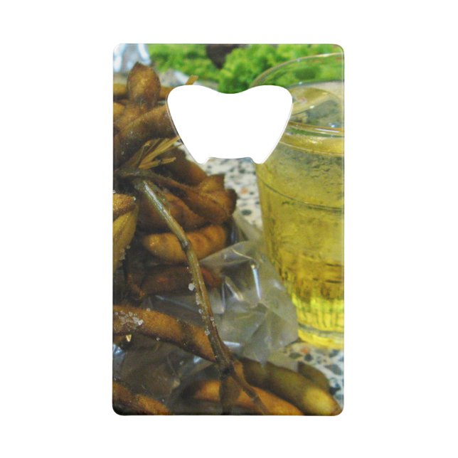 Edamame Thai Style Kreditkarten Flaschenöffner (Vorderseite)