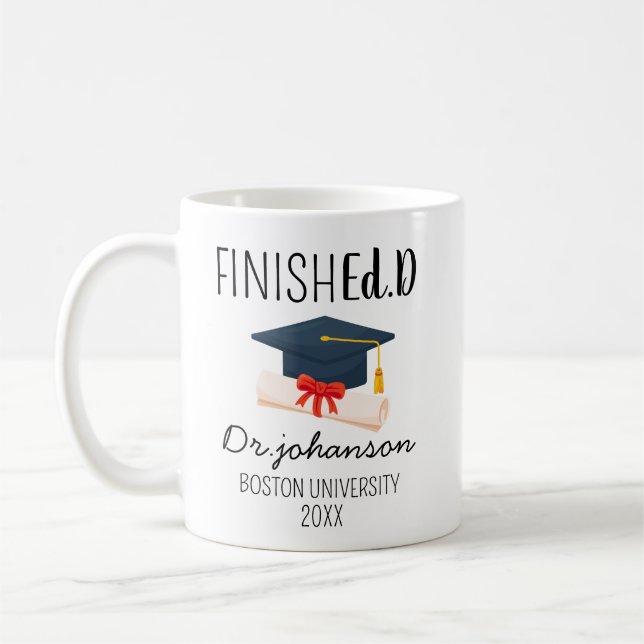Edd Abschiedsgeschenke Für Sie Ihn, EDD Tasse, Doc Kaffeetasse (Links)