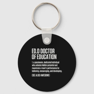 Edd Doktor der Erziehungswissenschaft Doktorgrad A Schlüsselanhänger