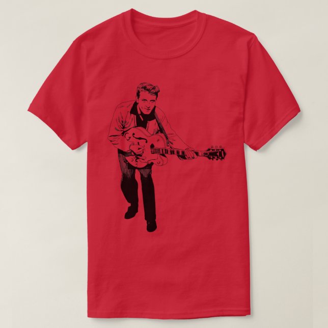 Eddie Cochran T-Shirt (Design vorne)