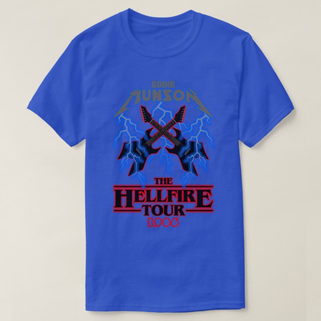 Eddie Munson Hellfire Tour T-Shirt (Design vorne)