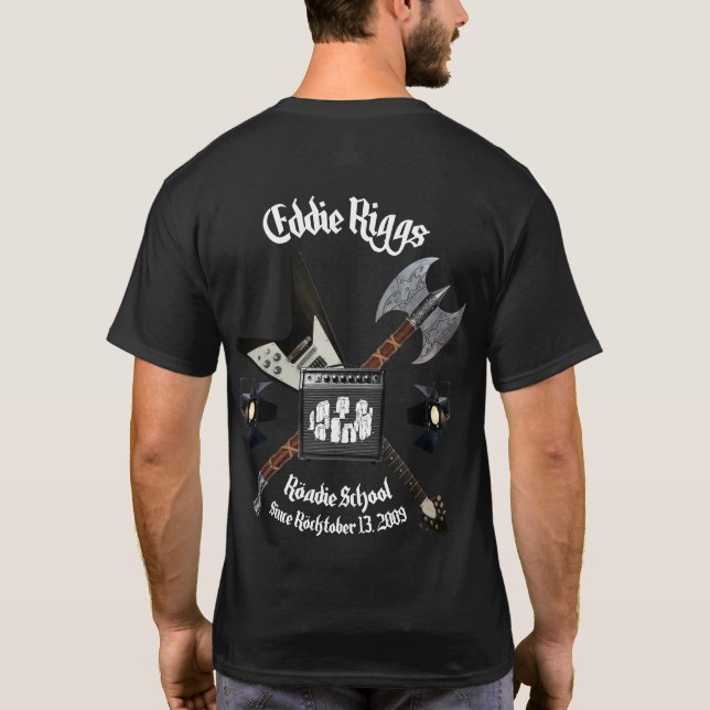 Eddie Riggs Roadie School Brutal Legend Shirt (Rückseite)