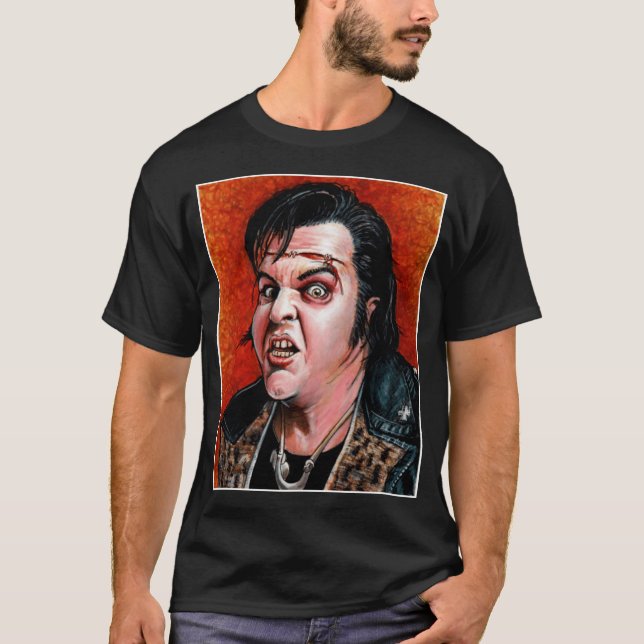 Eddie Rocky Horror Mädchen T-Shirt (Vorderseite)