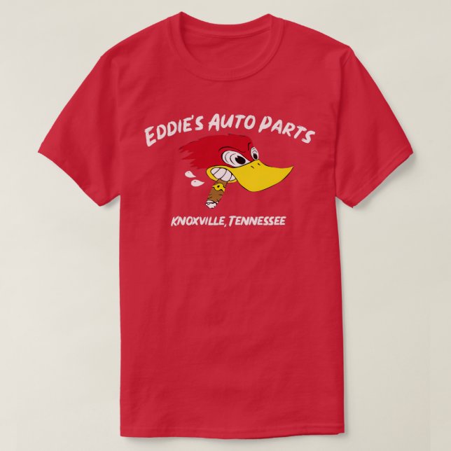 Eddies Auto Parts T-Shirt (Design vorne)