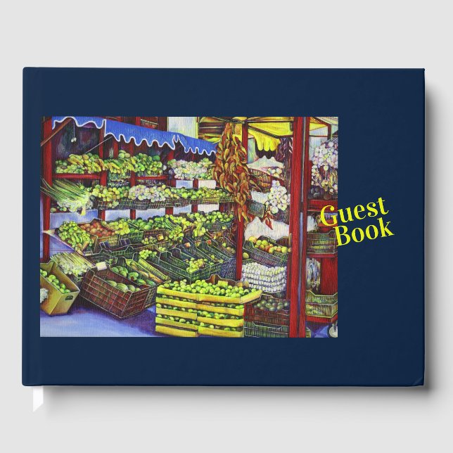 Eddie's Market Gästebuch (Vorderseite)