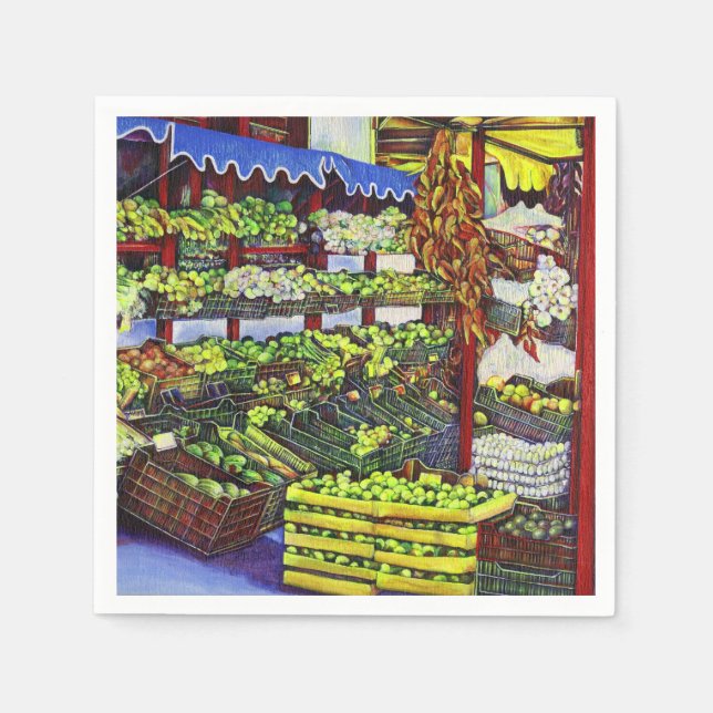 Eddie's Market, Ungarn Serviette (Vorderseite)