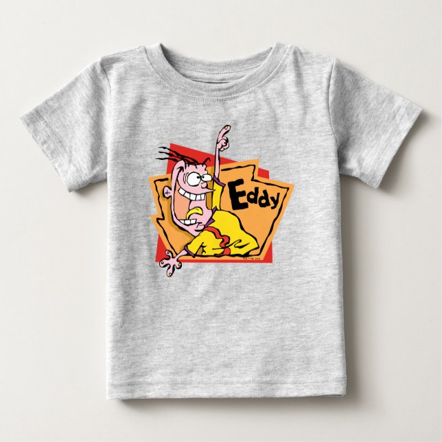 Eddy Character Graphic Baby T-shirt (Vorderseite)