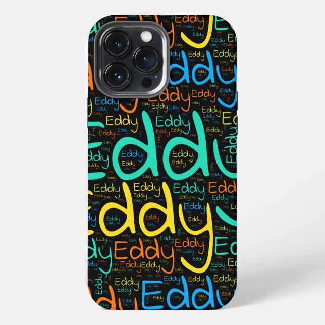 Eddy iPhone Hülle (Rückseite)