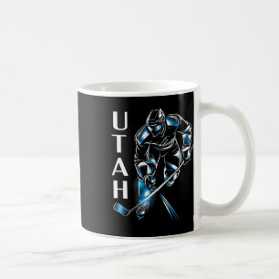 Eddy's Canyon Hockey Uni-Erwachsener Utah Hockey  Kaffeetasse