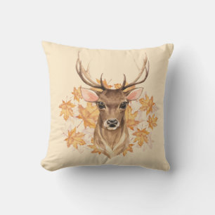Edelhirsch. Herbst Kissen
