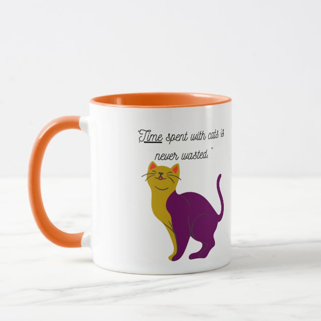 Edelkatze Tasse (Links)