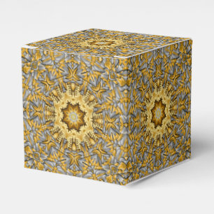Edelmetall Gold Silber Vintage Kaleidoskop Geschenkschachtel
