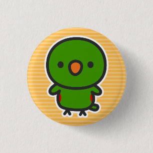 Edelpapagei / Männlich Button