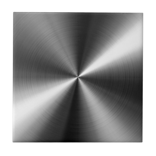 Edelstahl Fliese (Vorderseite)