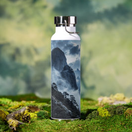 Edelstahl-Isolierwasserflasche mit nebliger  Trinkflasche