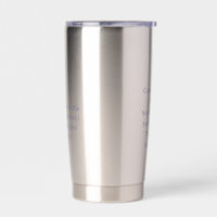 Edelstahl-Thermobecher für Wasser 20 oz