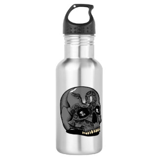Edelstahl-Wasserflasche  Edelstahlflasche