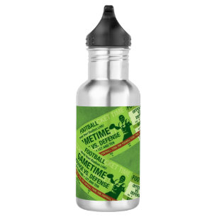Edelstahl-Wasserflasche Eintrittskarten für Fußbal Edelstahlflasche