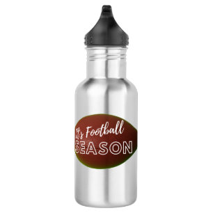 Edelstahl-Wasserflasche Es ist Fußballsaison Edelstahlflasche