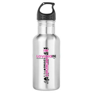 Edelstahl-Wasserflasche – In Liebe Erinnerung Edelstahlflasche