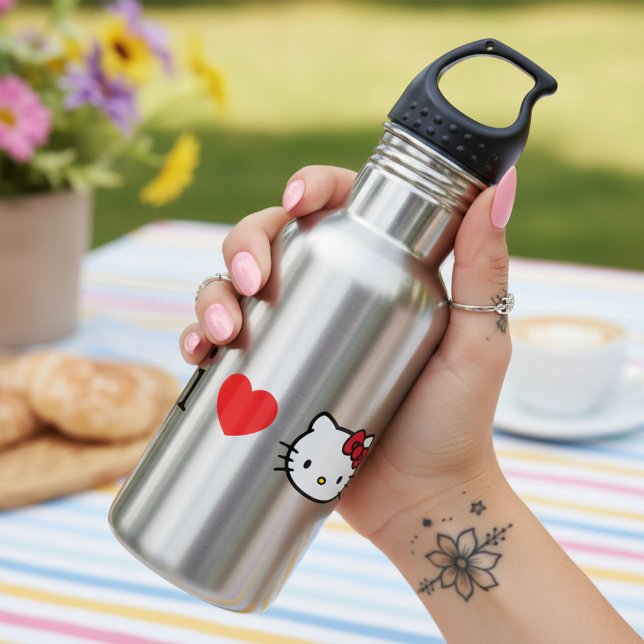 Edelstahl-Wasserflasche Kitty Edelstahlflasche (Von Creator hochgeladen)