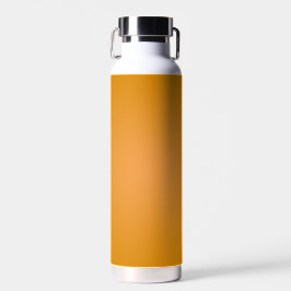 Edelstahl-Wasserflasche mit elegantem Senfdesign Trinkflasche