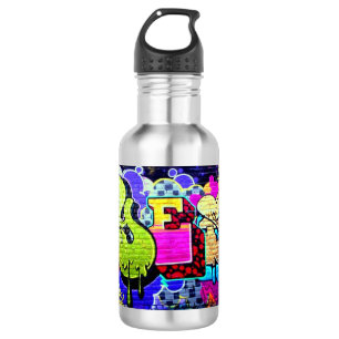 Edelstahl-Wasserflasche Yes Graffiti Edelstahlflasche