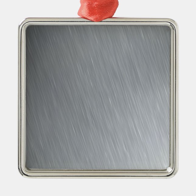 Edelstahlbeschaffenheit mit silbernes ornament (Vorne)