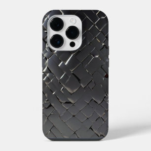 Edelstahldruck Titan Silber iPhone 14 Pro Hülle