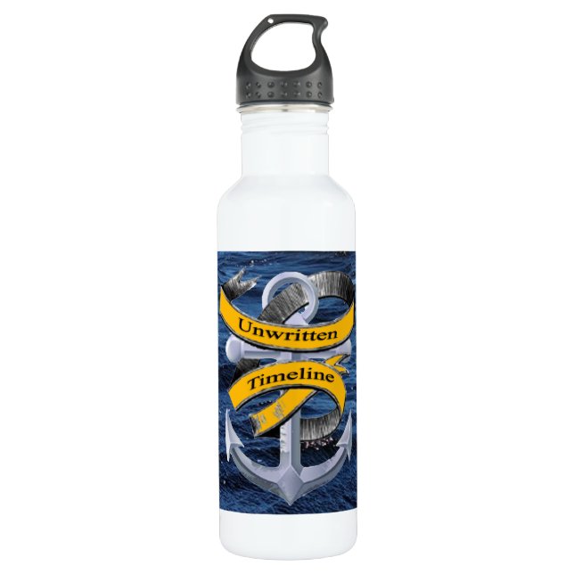 Edelstahlwasserflasche Trinkflasche (Vorderseite)