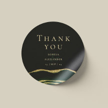 Edelstein aus Grün, Gold und Glitzer