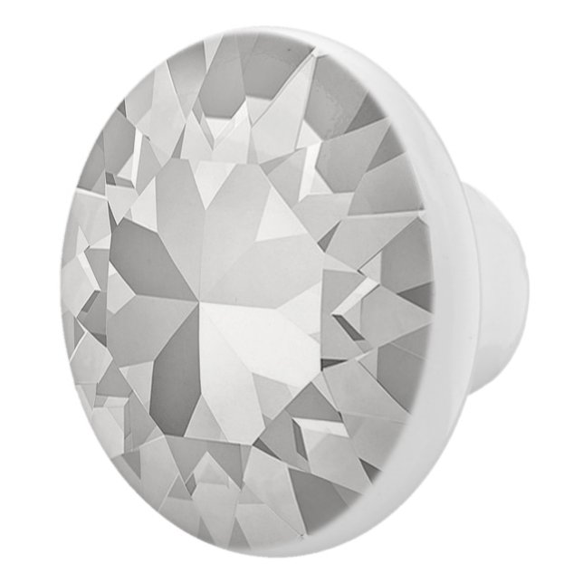 Edelstein-Design Keramikknauf (Rechts)