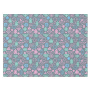 Edelstein-Ikonen-Muster Tischdecke