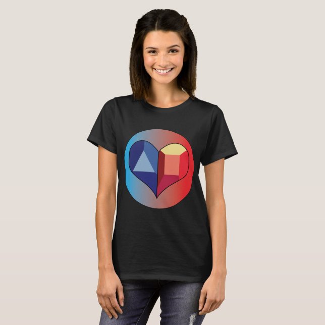 Edelstein-Liebe T-Shirt (Vorne ganz)