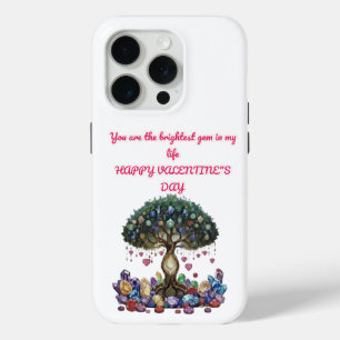 Edelsteinbaum Frohes Valentinstag Case-Mate iPhone Hülle