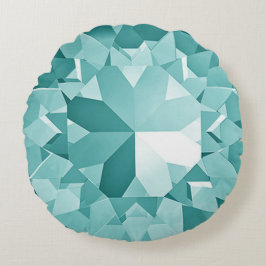 Edelsteindesign Rundes Kissen