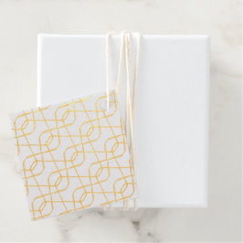 Edelsteine Abstrakt Moderne Printmetallic Geschenkanhänger