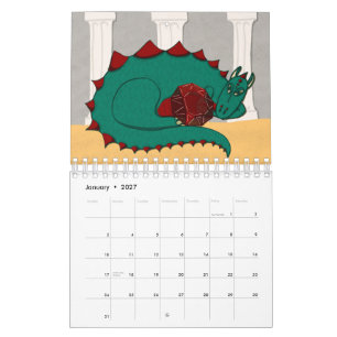 Edelsteine & Drachen Kalender