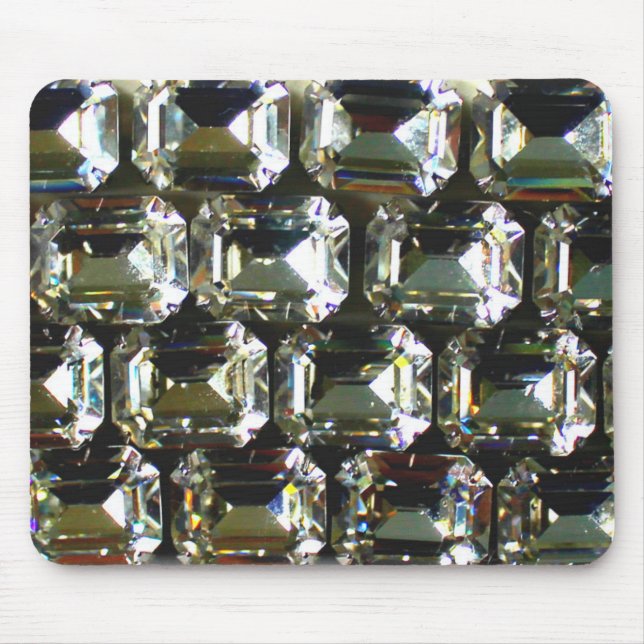 Edelsteine Edelsteine Diamanten Rhinestones Mousepad (Vorne)