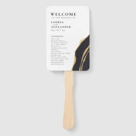 Edelsteine-Hochzeitsfeier Set von Fans Fächer