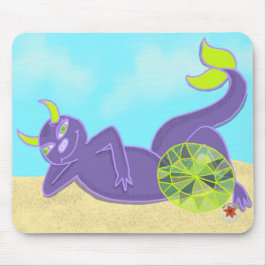 Edelsteine und Drachen August-Mauspad Mousepad