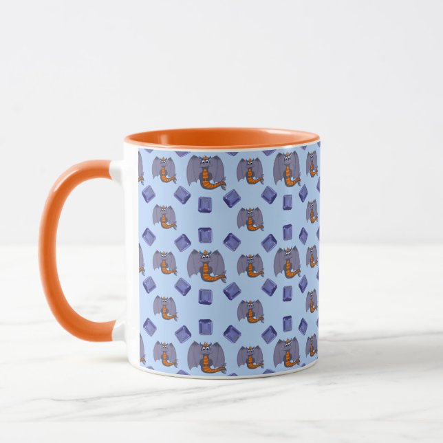 Edelsteine und Drachen Dezember Tasse (Links)