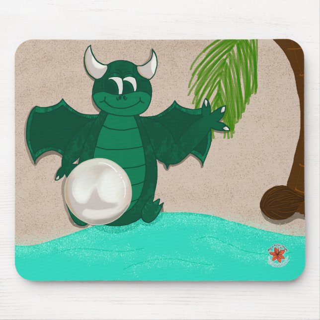 Edelsteine und Drachen Juni-Mauspad Mousepad (Vorne)